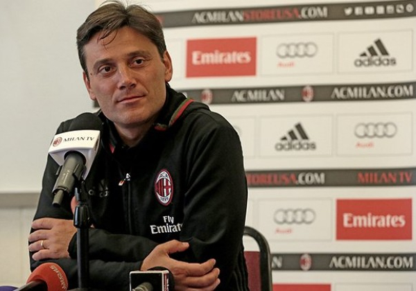 Milan, Montella carica la squadra: "Contro la Juve grandi motivazioni. Sette italiani? Anche di più"