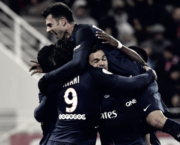 Ligue 1 - Il PSG risponde al Monaco: Silva e Cavani archiviano la pratica Digione nel finale