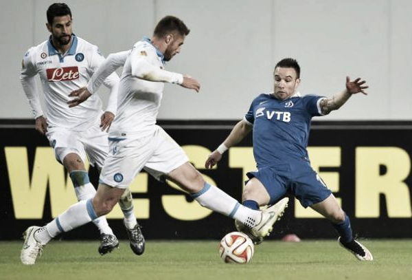 0-0 a Mosca: il Napoli è ai quarti