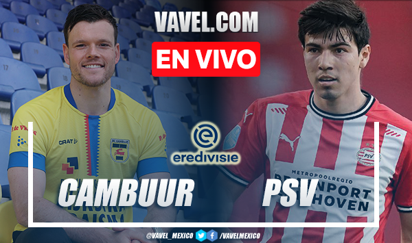 Goles y resumen del Cambuur 1-2 PSV en Eredivisie 2021-2022
