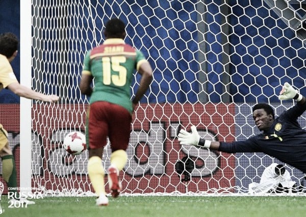 Confederations Cup 2017, 1-1 tra Australia e Camerun: Milligan di rigore risponde ad Anguissa