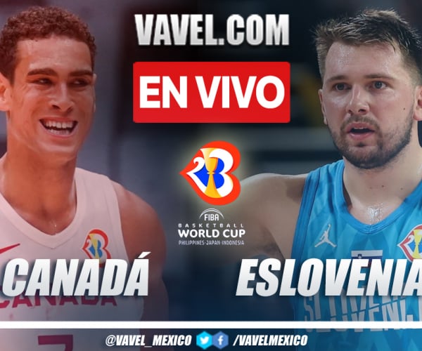 Resumen y puntos: Canadá 100-89 Eslovenia en Mundial FIBA 2023