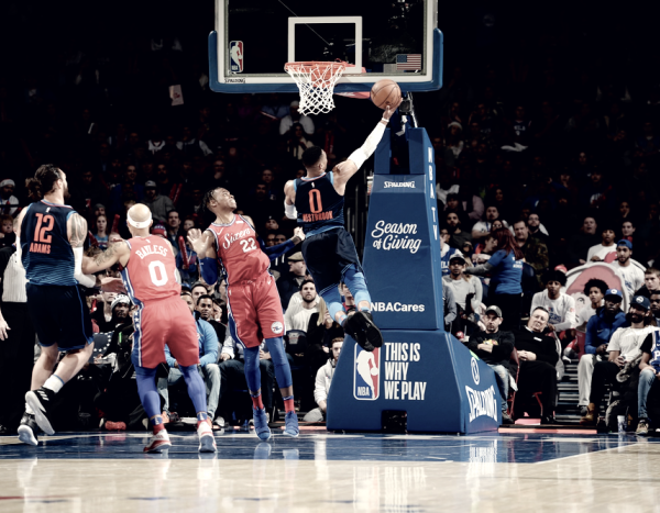 NBA - OKC passa a Philadelphia dopo tre supplementari, Washington doma i Clippers