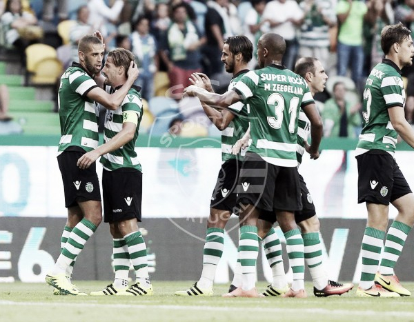 Leão violinista afina Alvalade: Sporting vence Wolfsburgo por 2-1