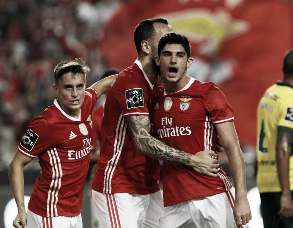 Benfica: Deu para celebrar, ganhar e até refrescar