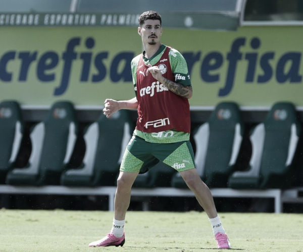 Rômulo faz primeiro treino em reapresentação no Palmeiras: "Me sinto pronto"