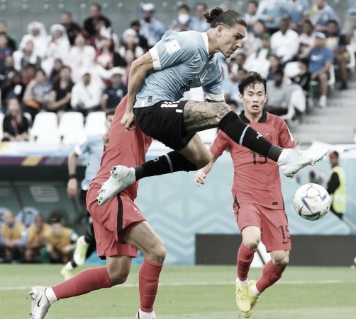 Uruguai para na trave e fica no empate com Coreia do Sul pelo grupo H