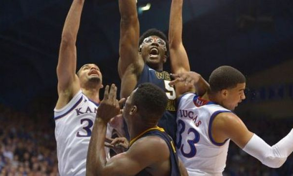 Kansas Overcomes 18-Point Deficit, Defeats West Virginia In Overtime 76-69
