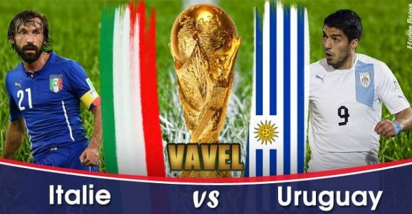 Live Italie - Uruguay, la Coupe du Monde 2014 en direct