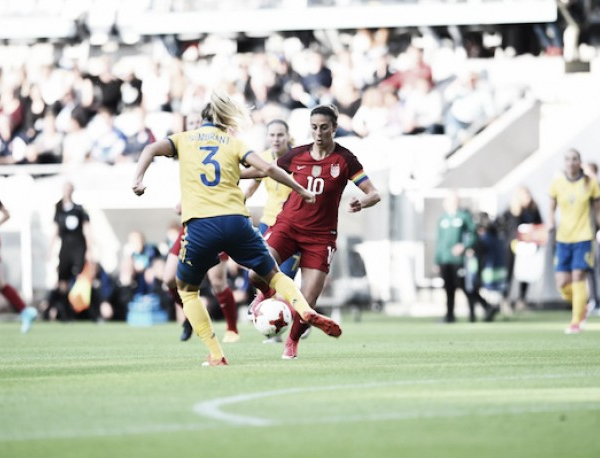USWNT defeats Sweden 1-0
