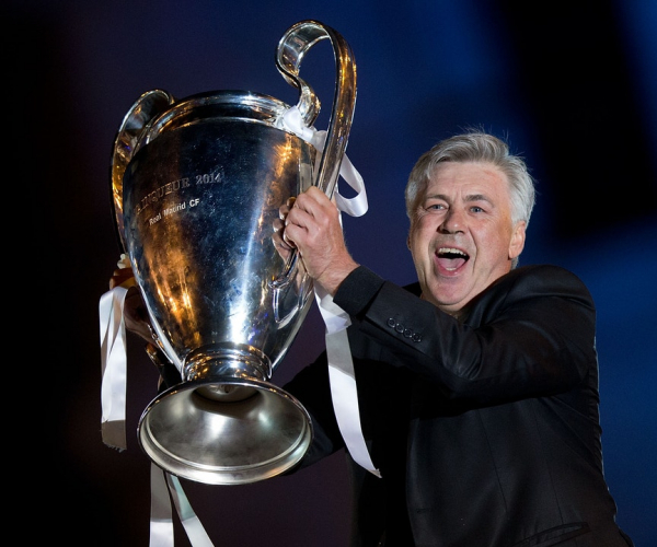 Los cinco entrenadores con más
títulos en el Real Madrid: Ancelotti, buscando el récord