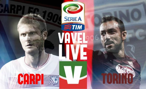 Risultato Carpi - Torino di Serie A 2015/2016: biancorossi storici, 2-1 sui granata