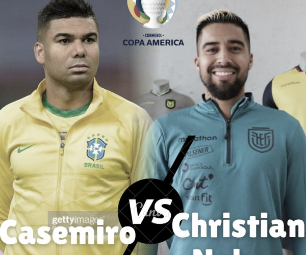 Cara a cara: Casemiro vs Christian Noboa