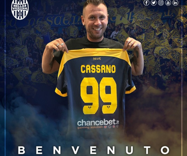 La versione di Cassano: "Non mi ritiro. Con il Verona non è scattata la giusta scintilla"