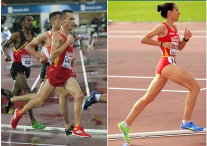 Carles Castillejo y Lidia Rodríguez vencen en el campeonato de España de 10.000 metros