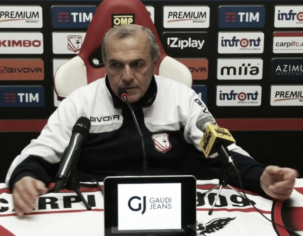 Castori: "Il Chievo è la rivelazione del campionato, ma noi abbiamo bisogno di punti"