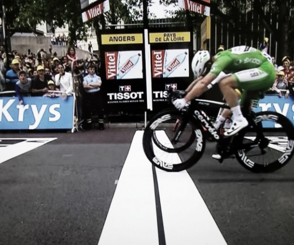 Tour de France, ad Angers vince Cavendish al fotofinish su Greipel