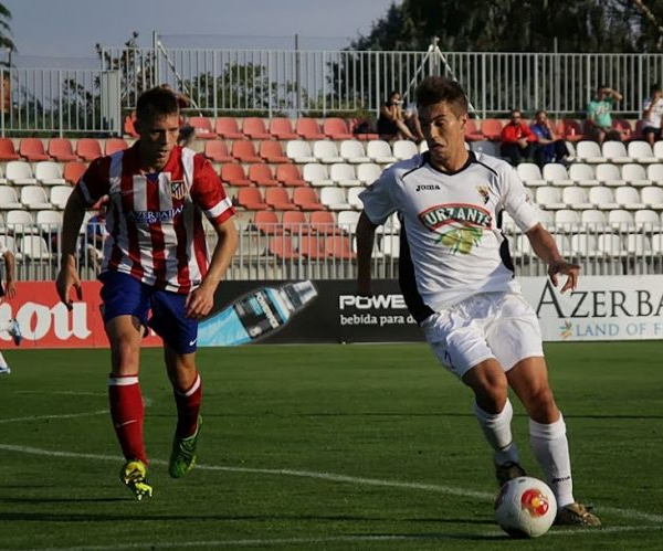 La SD Huesca se interesa por Álex Sánchez, delantero del CD Tudelano