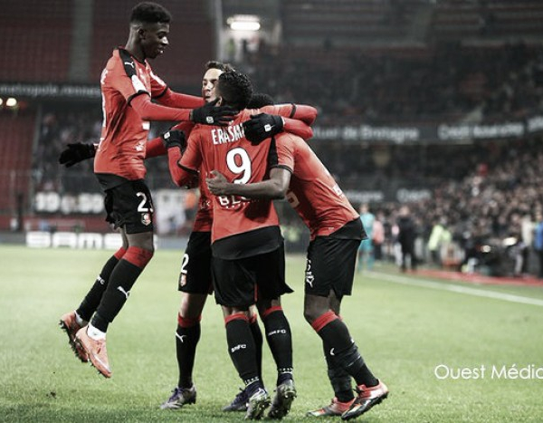 Rennes 2-2 Lyon: Late fightback for the hosts results in stalemate