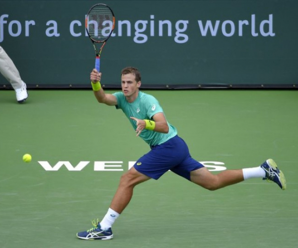 ATP Indian Wells: Vasek Pospisil Topples Jared Donaldson In The First Round
