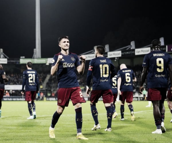 Goals and Highlights: Ajax 2-2 Vitesse in Eredivisie