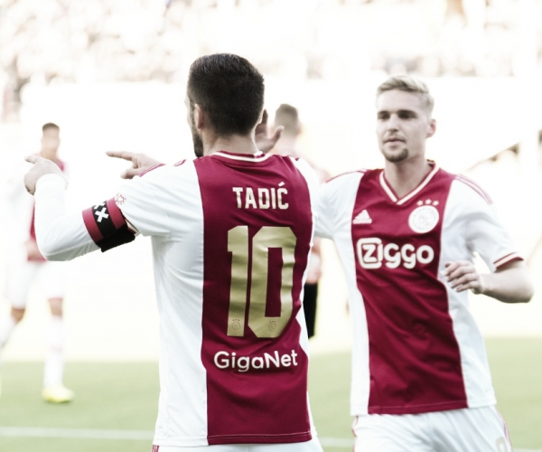 Goals and Highlights: Ajax 7-1 Excelsior in Eredivisie