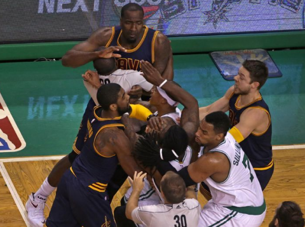 J.R. Smith And Kelly Olynyk Suspended, Kendrick Perkins Fined