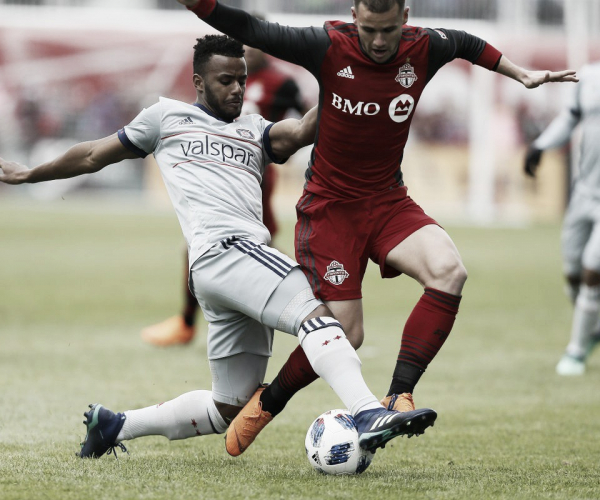 Alan Gordon rescues a point for the Chicago Fire against Toronto FC