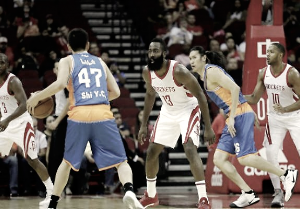 NBA preseason - Houston in scioltezza, +62 sui Shanghai Sharks