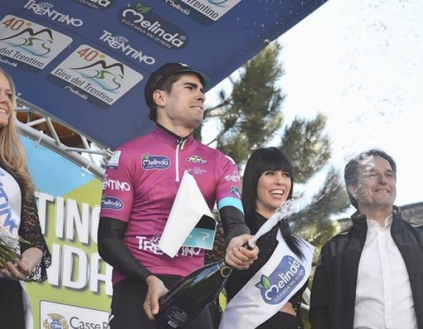 Giro del Trentino - Melinda 2016, 2° tappa: in quota assolo di Landa, successo e maglia