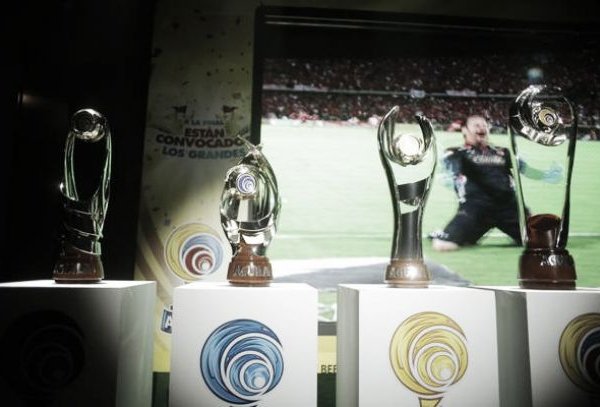 Presentados los trofeos del fútbol colombiano