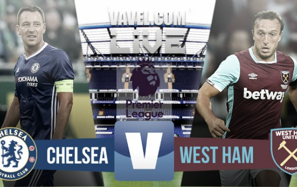 Live Chelsea - West Ham, Premier League 2016/17: Diego Costa allo scadere fa impazzire Conte! (2-1)