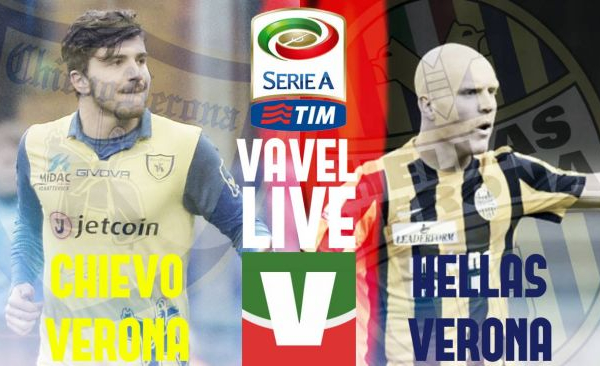 Risultato Chievo Verona - Hellas Verona di Serie A 2015/2016 (1-1): Pisano Chiama, Castro risponde