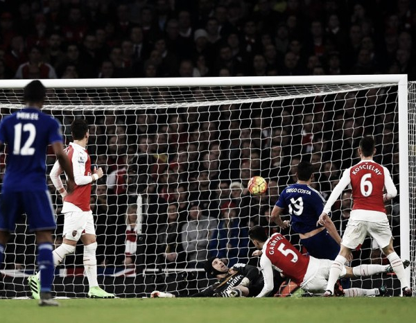 Premier League, Diego Costa e il Chelsea puniscono un Arsenal ingenuo (0-1)