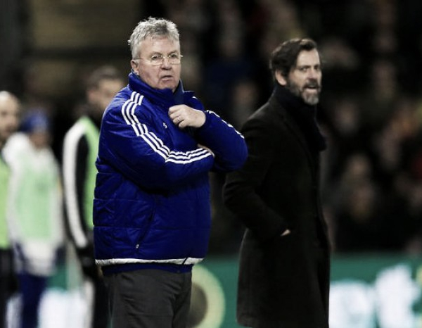 Hiddink writes off Chelsea's top four chances after Stoke stalemate