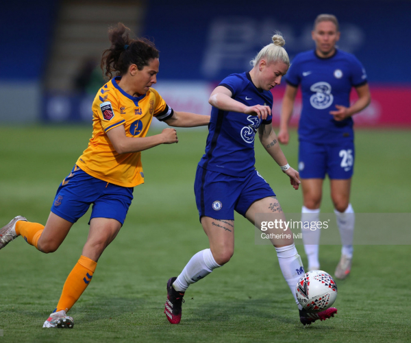 "Tonight’s line-up clearly showed why my job is so difficult because everyone is good enough to start." - Emma Hayes after Chelsea's cup win over Everton 