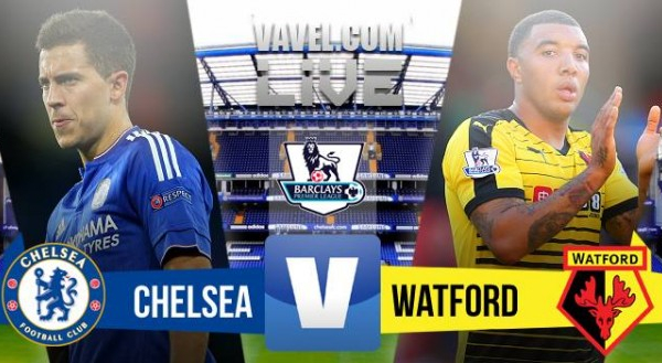 Live Chelsea - Watford (2-2) in Premier League 2015/16
