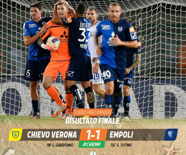 Playoff Serie B - Rimpianti Empoli: dopo 120’ passa il Chievo (1-1)