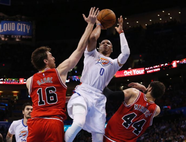 Oklahoma City Thunder Outlast Chicago Bulls In Battle Between Two Short-Handed Teams