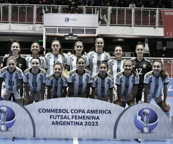 Argentina clasificada a las semis de la Copa América de Futsal Femenino