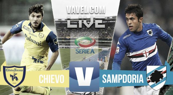 Risultato Chievo - Sampdoria di Serie A 2015/16 (1-1): tutto nel primo tempo, Inglese risponde a Eder