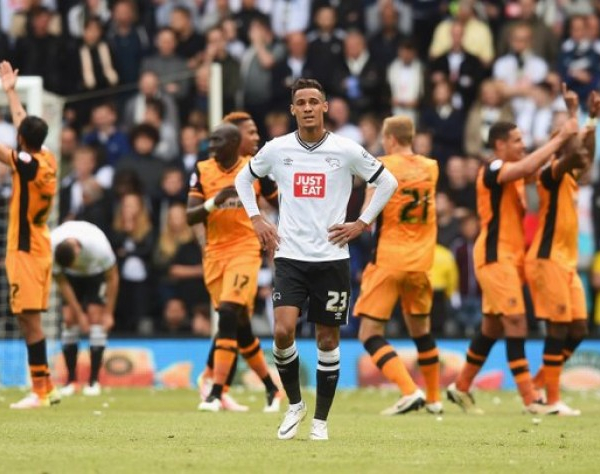 Playoff Championship: l'Hull si beve il Derby, 0-3 nell'andata a Pride Park