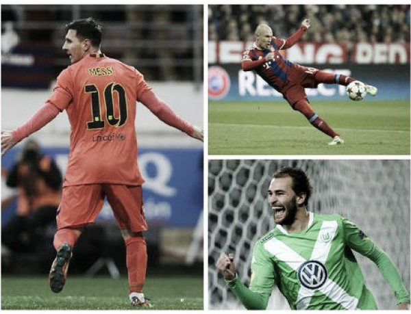 Messi, Robben e Dost: Estudo do CIES dos melhores avançados neste trimestre