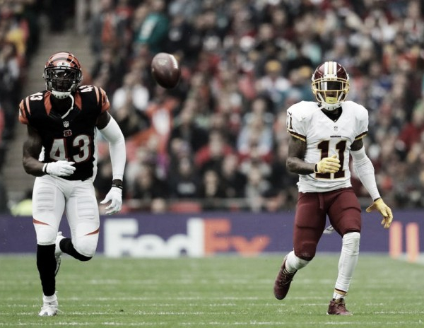 Bengals e Redskins empatam em primeira prorrogação na história da NFL em Londres