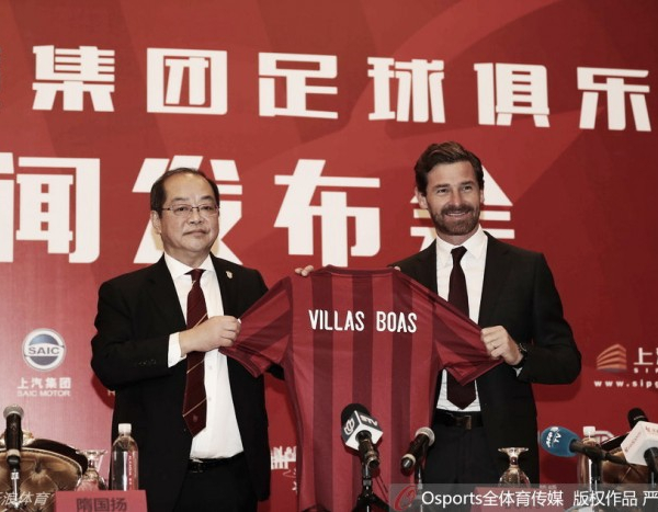 Shanghai SIPG oficializa saída de Sven-Göran Eriksson e chegada de André Villas-Boas