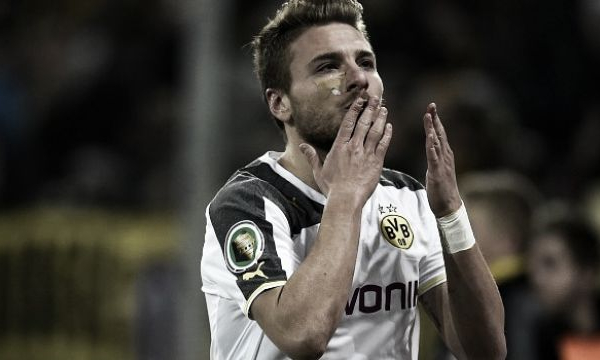 Immobile alla riscossa: doppietta e sorrisi, Dortmund avanti