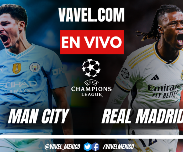 Goles y resumen del Manchester City (4)-(4) (3-4) Real Madrid en UEFA Champions League 2023-24