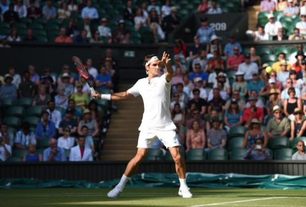 Wimbledon 2015: Federer dipinge, Bautista Agut crolla