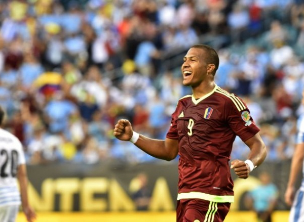 Copa America Centenario - Rondon elimina l'Uruguay e fa volare il Venezuela ai quarti (1-0)