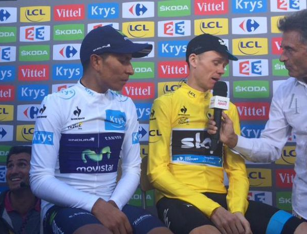 Tour de France 2015 - Froome: "Vincere il Tour è qualcosa di incredibile". Quintana: "Ho dato tutto"